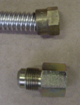 1/2" x 18" -SS GAS APPLIANCE CONNECTOR