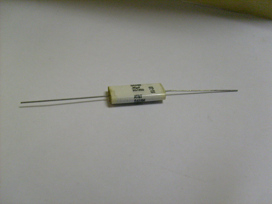 .30 MFD X 250 VOLTS AXIAL ELECTRONICS CAPACITOR