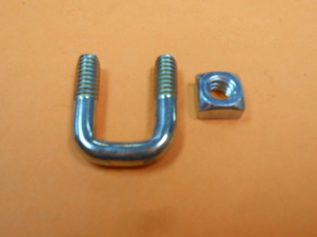 1/2" DAMPER ROD CLIPS &  SQUARE NUTS, 1/4' HOLE, 100/BOX