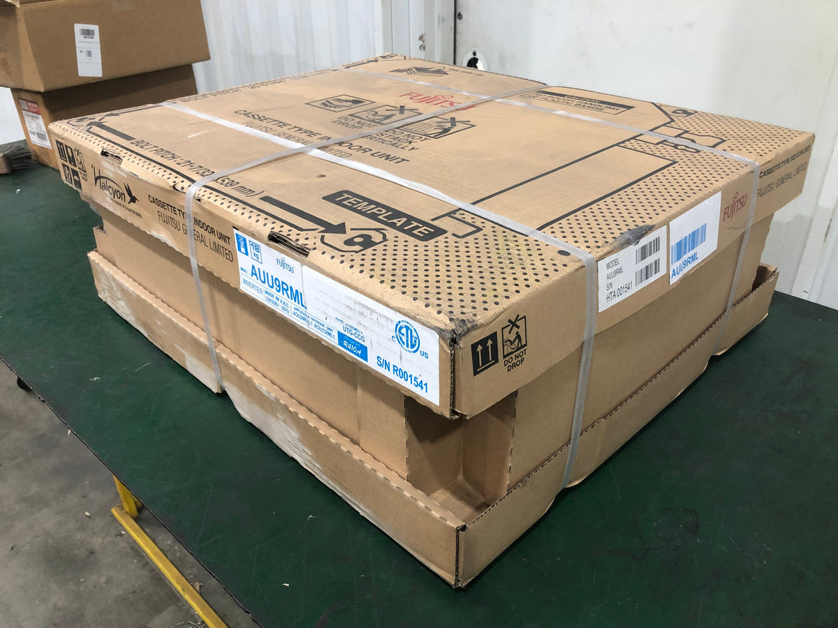 9,500 Btu Ac/HP Multi-Zone Ductless Mini-Split Indoor Cassette Fancoil 16 Seer 230-208/60/1 R-410A