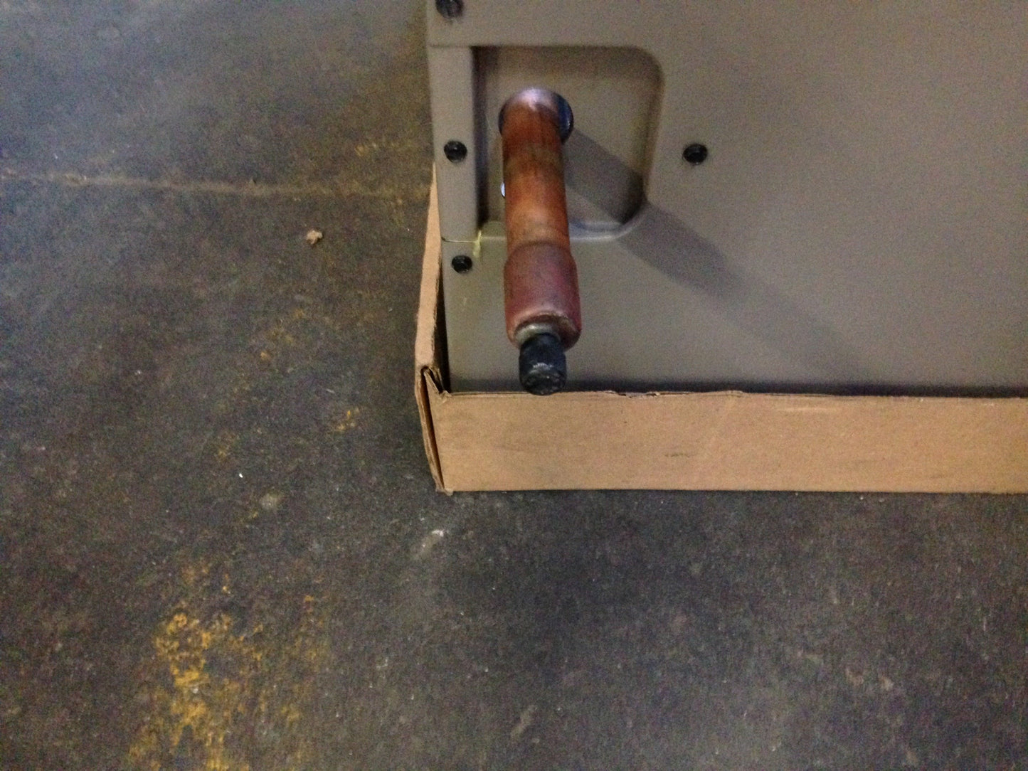 Serpentín tipo A con carcasa de flujo ascendente para aire acondicionado/HP de 3,5 toneladas