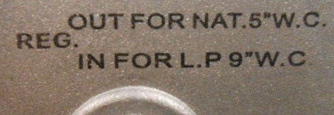 1/2" WATER HEATER COMBINATION VALVE CONTROL