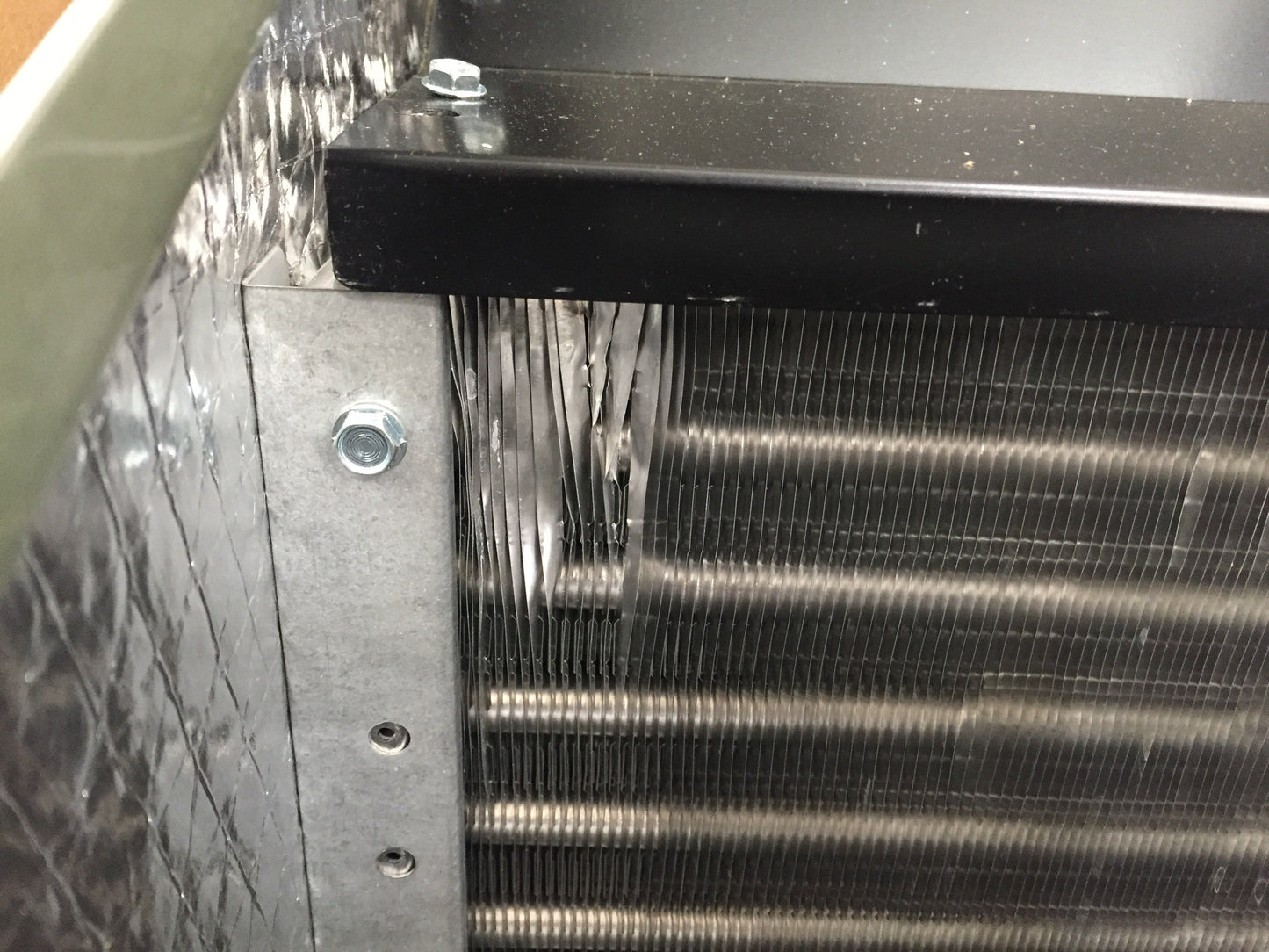 Serpentín tipo A de 3 toneladas con flujo descendente para aire acondicionado y alta presión, R-410A, CFM de 760 a 1665 pulgadas