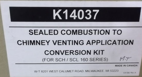 CHIMNEY VENT ADAPTERS FOR SCH/SCL-160 OIL FURNACES