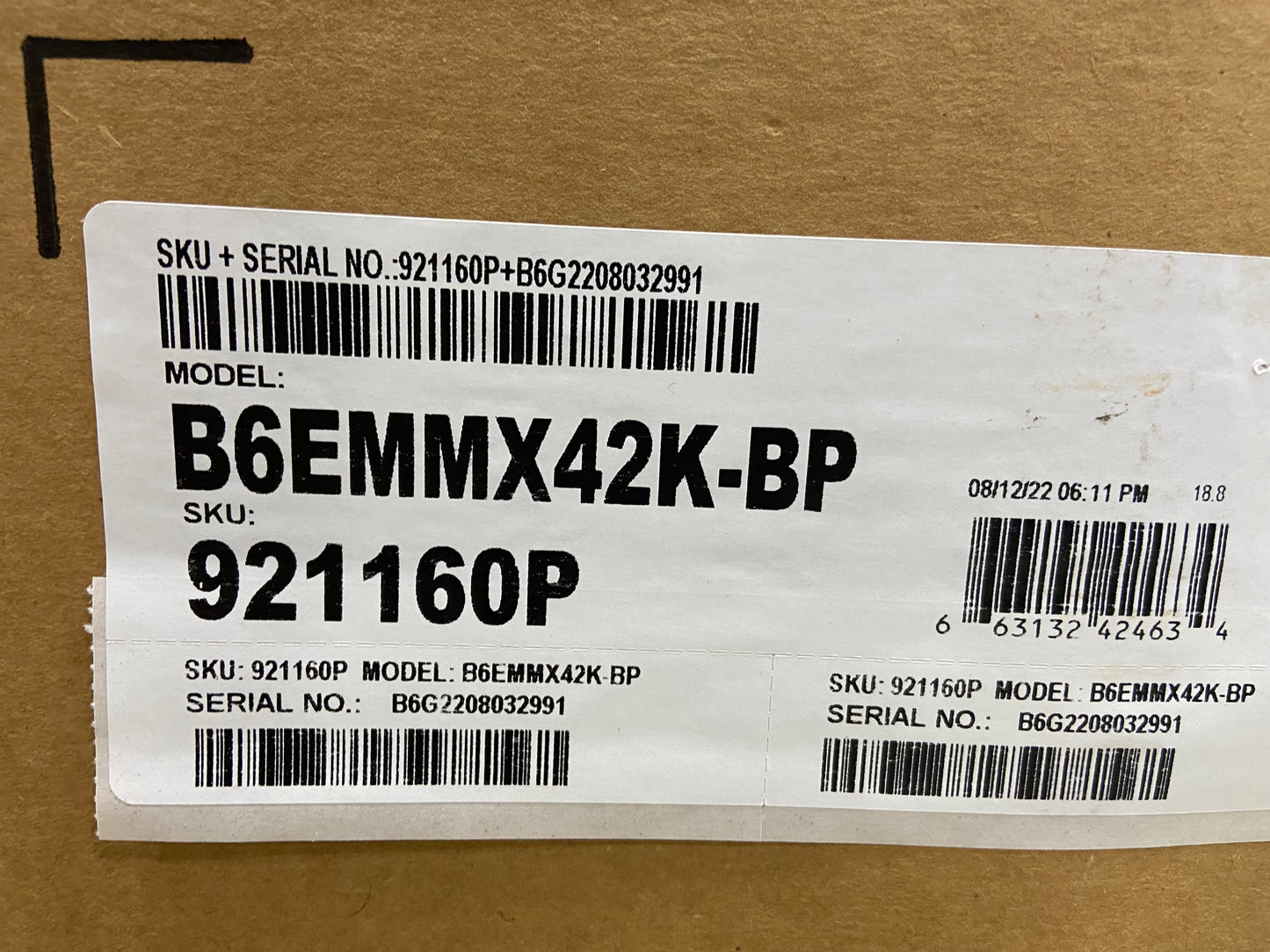 3.5 Ton AC/HP Multiposition ECM Var Spd Air Handler, 208-230/60/1 R-410A CFM 1530