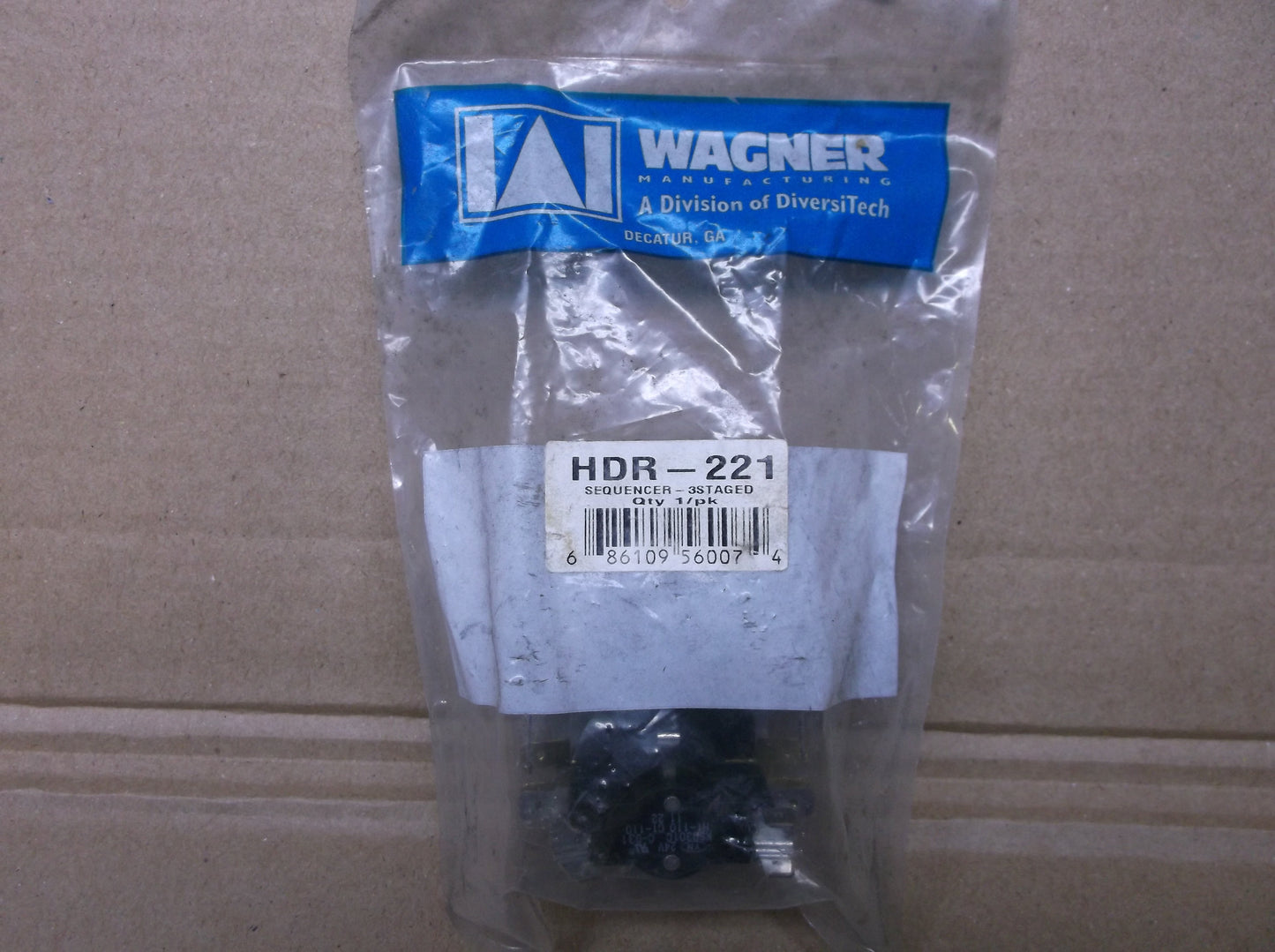 Sequencer 3 Main Stage Circuits,DPST-No/SPST-No, Delay On 1-25Sec/Delay Off 50-110Sec.24VAC