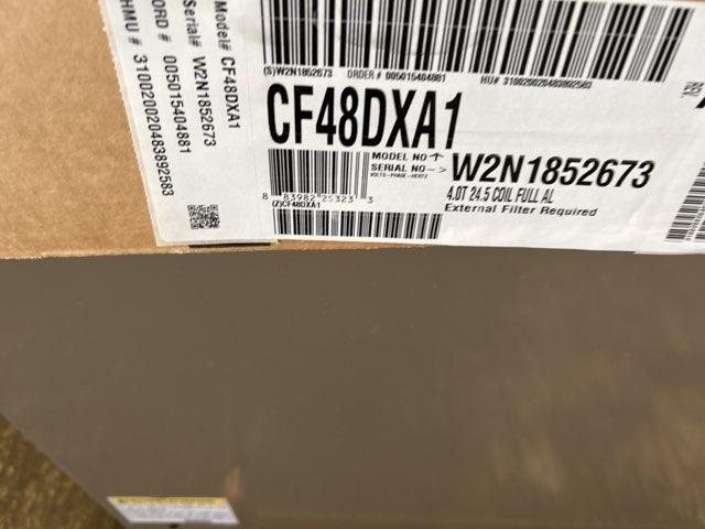 4 Ton AC/HP CF Series Upflow/Downflow Cased Aluminum "N" Flex Coil