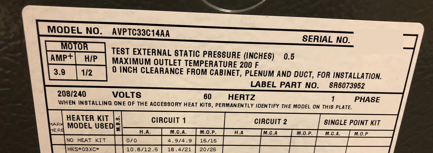 2 Ton AC/HP Comfortnet Communicating Compatible Multiposition Variable Speed Fancoil Unit