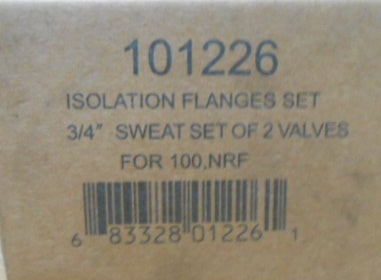 3/4" SWEAT PUMP ISOLATION FLANGE SET