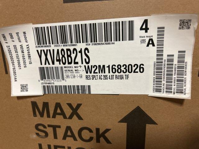 4 Ton 'Affinity' Series ECM Variable Speed Communicating Split-System Air Conditioner; 20 SEER