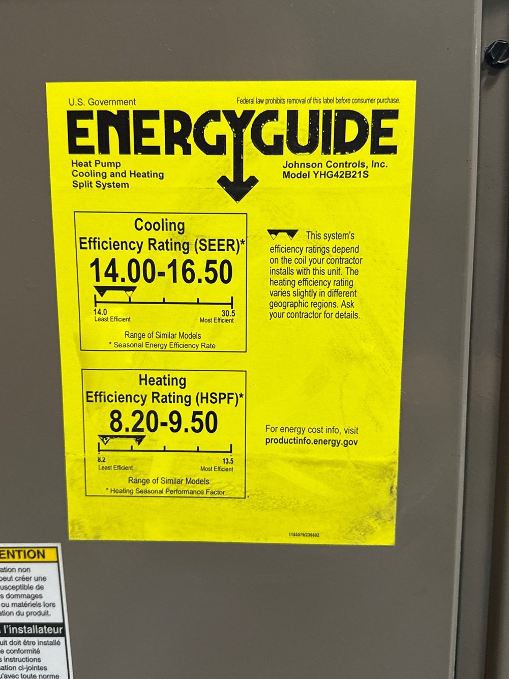 3.5 Ton LX Series Split-System Heat Pump; 16 SEER, 208-230/60/1, R-410A
