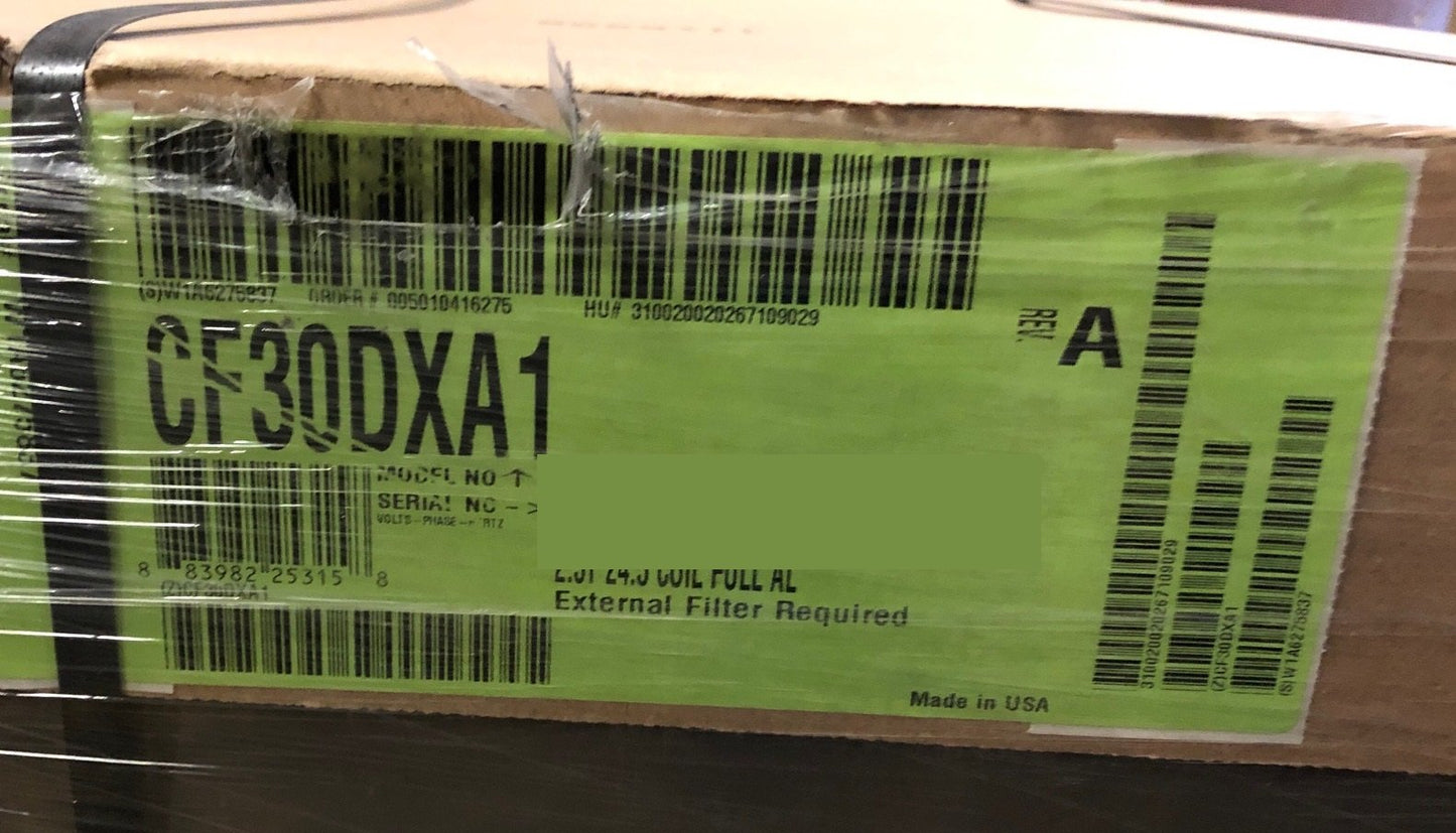 2.5 ton AC/HP CF Series Upflow/Downflow Cased Aluminum N Flex Coil