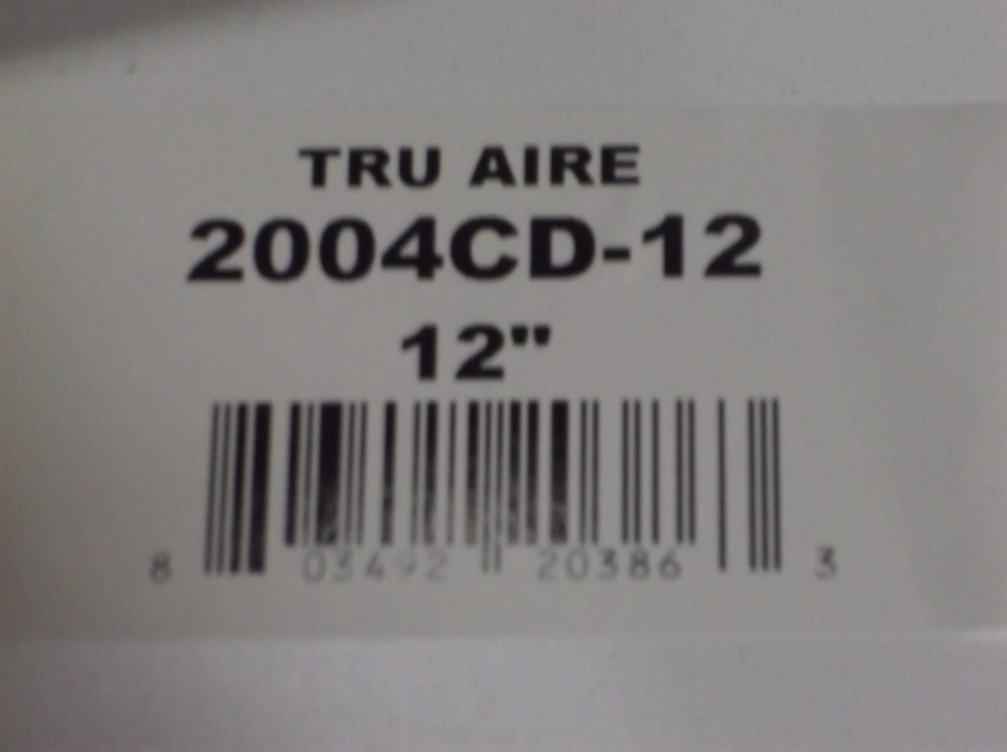 T-BAR 3 CONE 12"  ROUND 24" X 24" HIGH VELOCITY SUPPLY DIFFUSER, WHITE