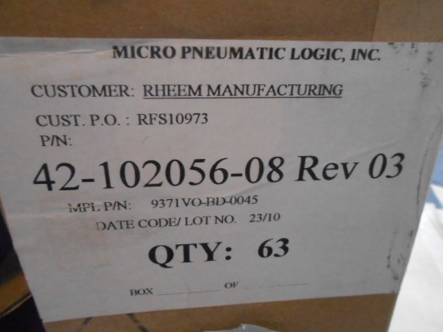 '-0.99PF & -1.08PF DUAL PRESSURE SWITCH