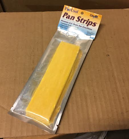 YELLOW CONDENSATE PAN STRIPS