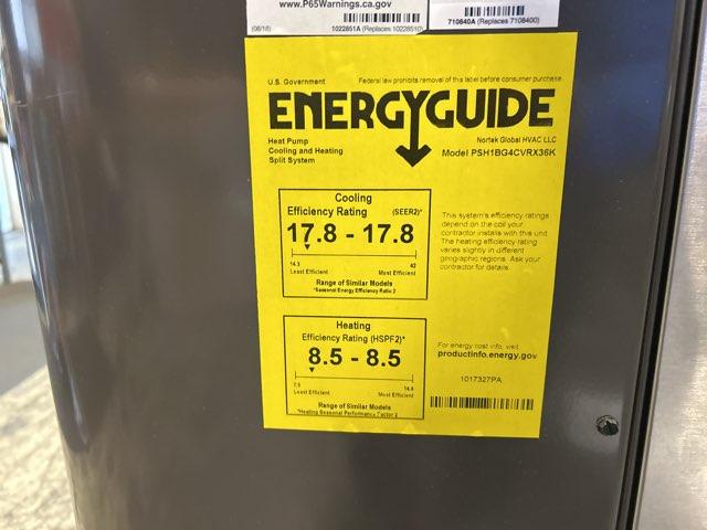 3 Ton Split-System Communicating Inverter Heat Pump 208-230/60/1 R-410A 19 SEER