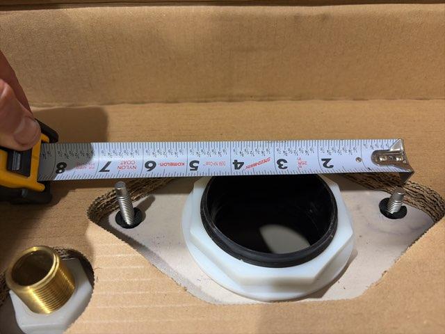 Cadet Pro Toilet Tank 1.28 GPF White