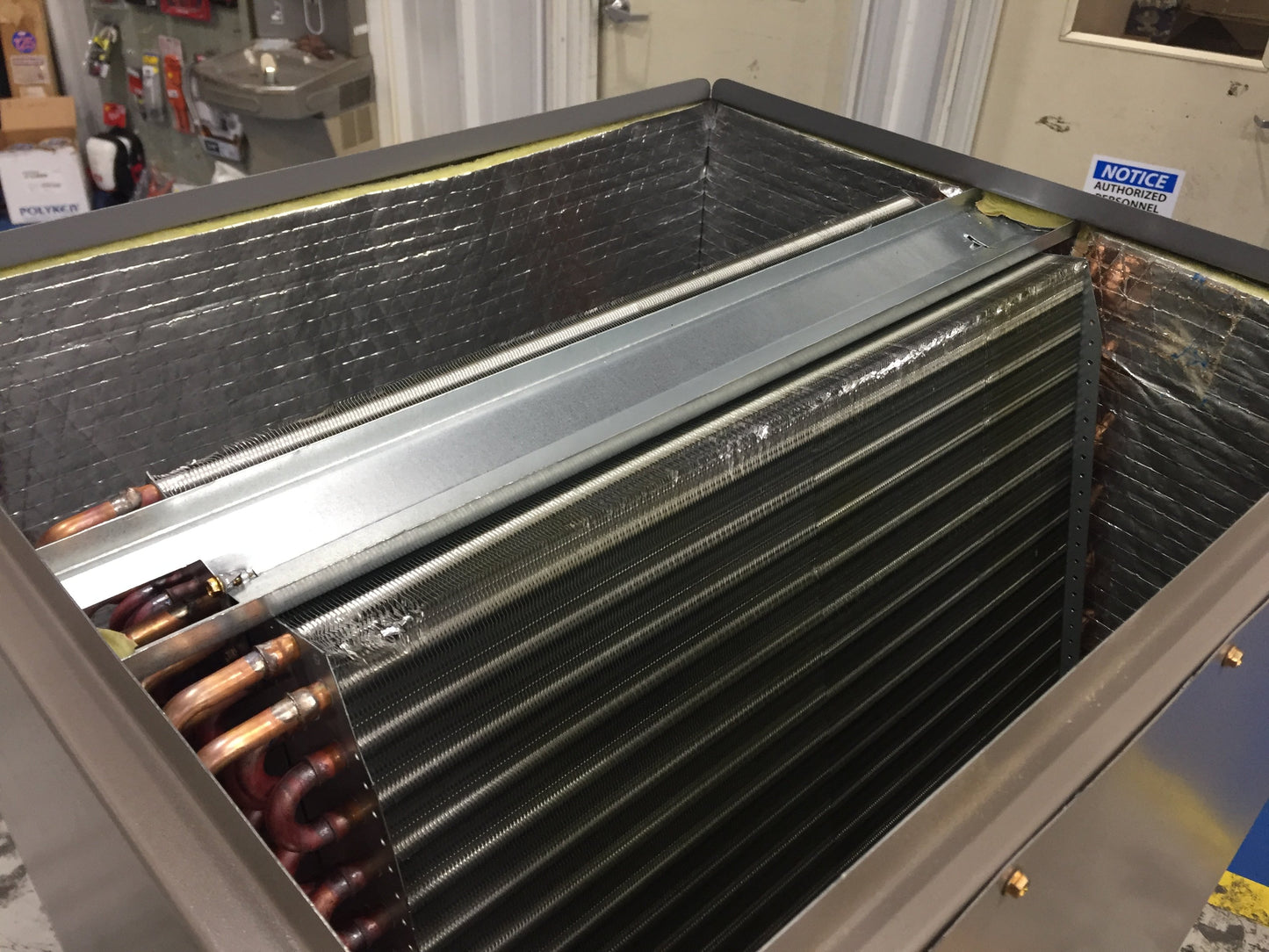 Serpentín tipo A de flujo ascendente/descendente de 5 toneladas con R-410A