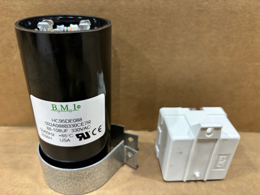 108 MFD Hard Start Kit for T4A3, N4A4 and R4A3 Residential Air Conditioners