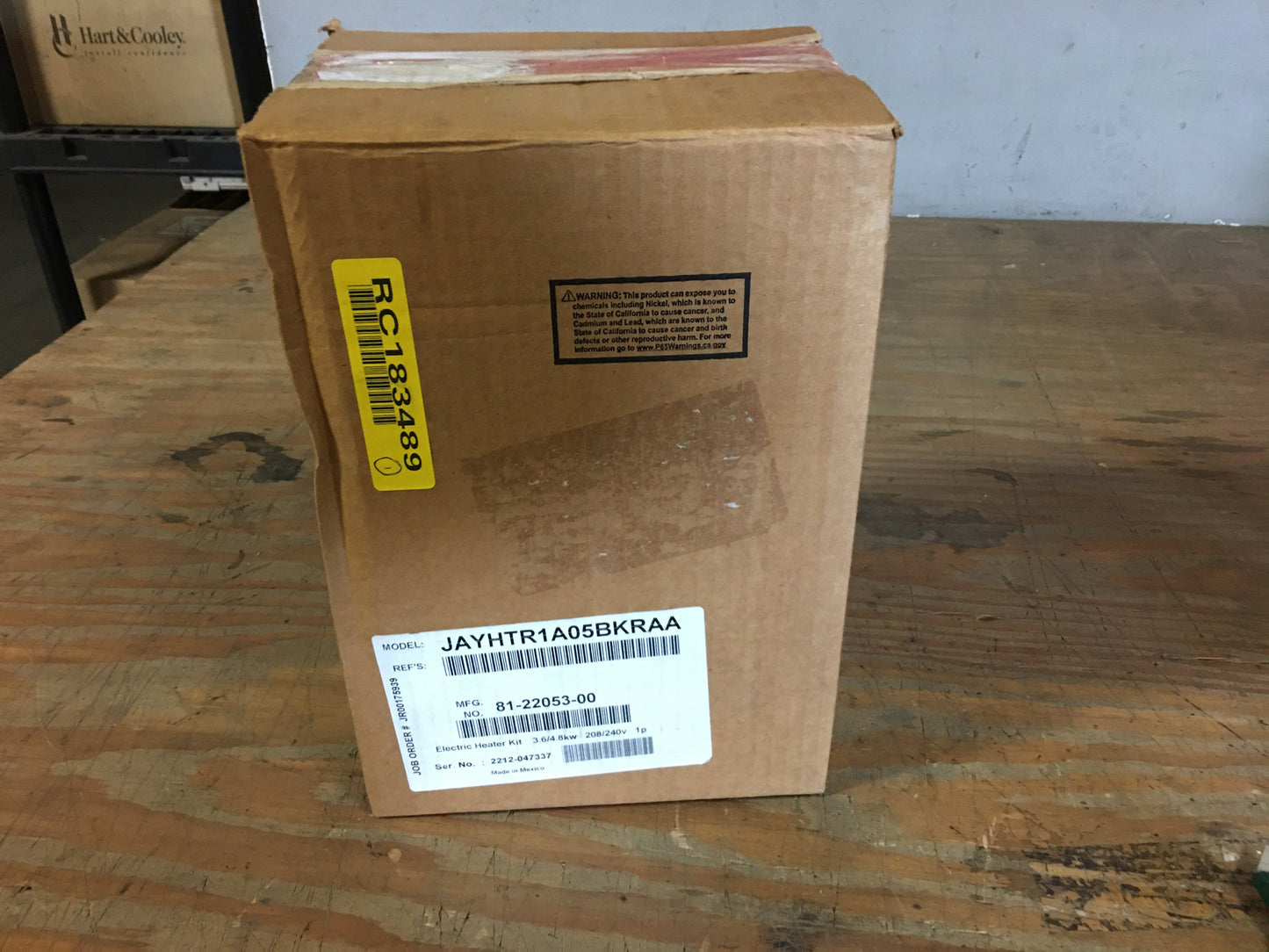 5 Kw Electric Heat Kit 240/60/1
