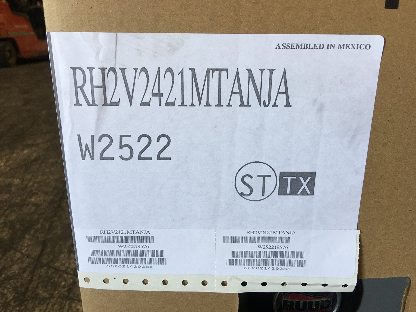 2 ton AC/HP Multiposition ECM Air Handler; 208-230/60/1, R-410A, CFM 1600, 16 SEER