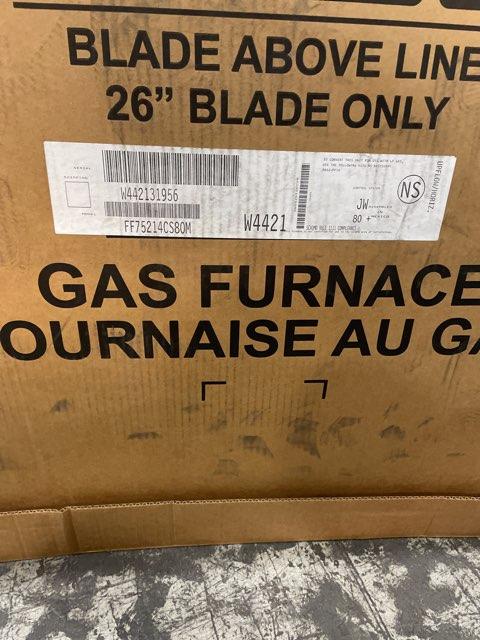 75,000 BTU Single-Stage Upflow/Horizontal ECM Multi Speed Gas Furnace; 80% AFUE, 115/60/1, CFM: 1785