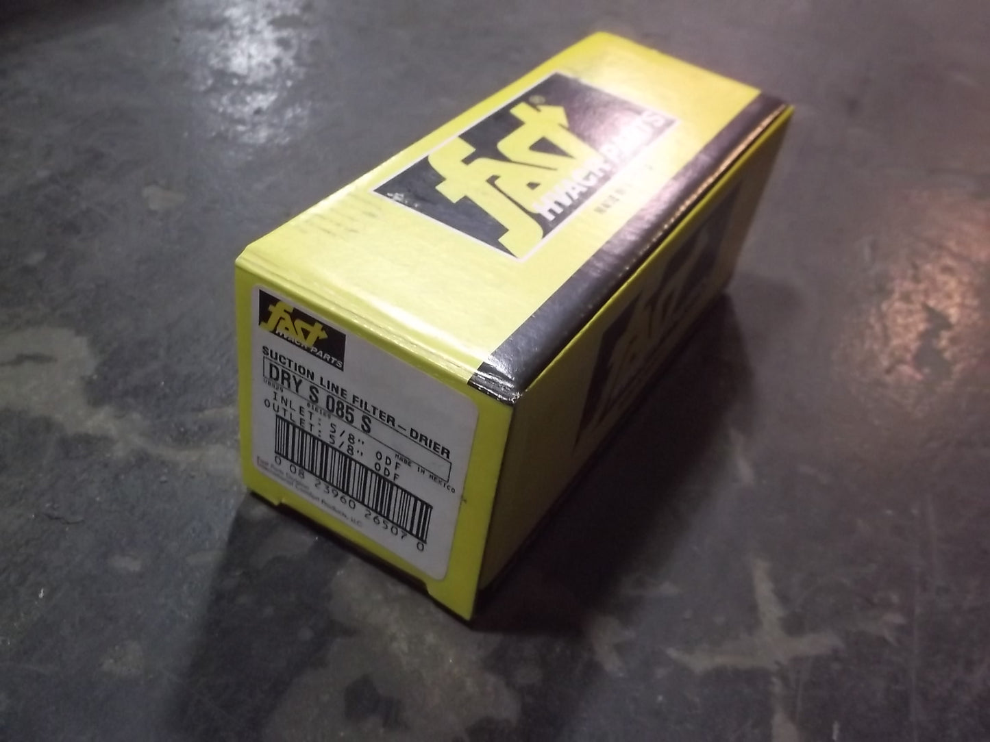 8 CUBIC INCH 5/8" SWEAT SUCTION LINE FILTER DRIER
