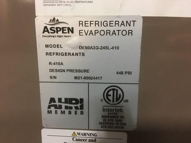 5 Ton AC/HP Upflow/Horizontal Cased A Coil, R410A CFM 2000