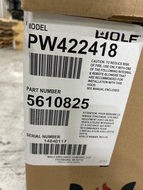 42" Pro Stainless Steel Wall Hood 110-120 Volt