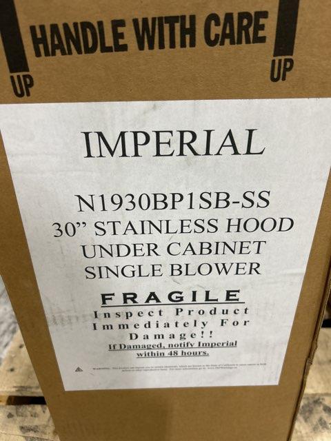 N1900BP1SB Series Under Cabinet Stainless Steel Range Hood 115 Volt