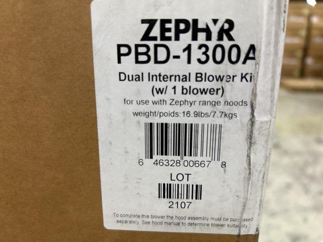 Black Internal Blower for AK7636AS Wall Range Hood 1300 CFM