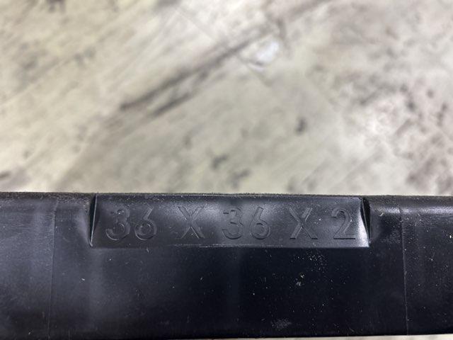 36 x 36 x 2 Inch Thick Black Plastic Equipment Pad