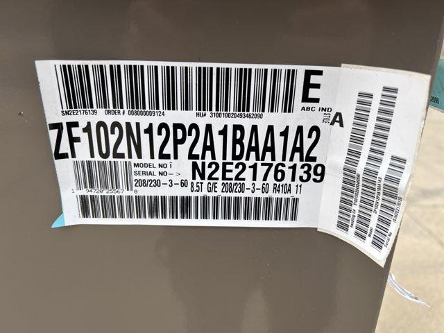 8.5 Ton Two-Stage Convertible Natural Gas/Electric Packaged Unit, 11 EER, 208-230/60/3, R410A