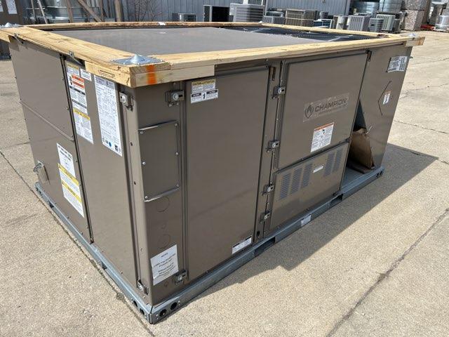 3 Ton 2-Stg Convertible Packaged Air Conditioning Unit W/3KW Heat, 17 SEER, 460/60/3, R410A