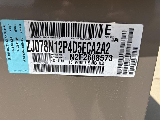 6.5 Ton Two-Stage Convertible Natural Gas/Electric Packaged Unit, 11.8 EER, 460/60/3, R410A