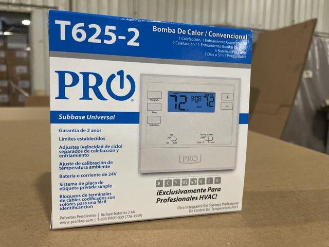 2 Heat/1 Cool Programmable Thermostat, Heat Pump/Conventional, 5/1/1 or 7 Day Programming