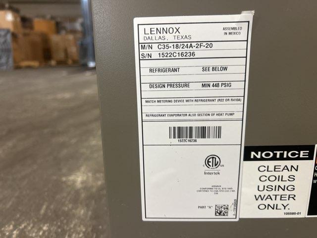 2 Ton AC/HP Upflow Cased A Coil, R410A CFM 1200