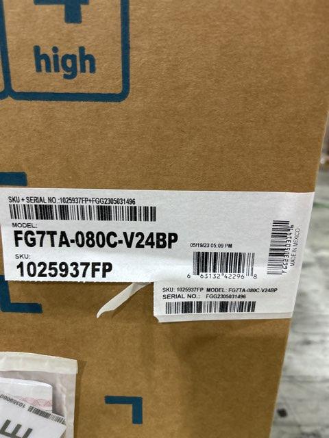 80,000 BTU Two-Stage Upflow/Horizontal ECM Variable Speed Gas Furnace 80% AFUE 115/60/1 CFM: 1700