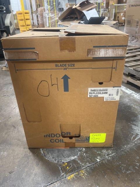 4 Ton AC/HP Upflow/Downflow Uncased 'A' Coil; R22/R410A, CFM 2000, Less Drain Pan