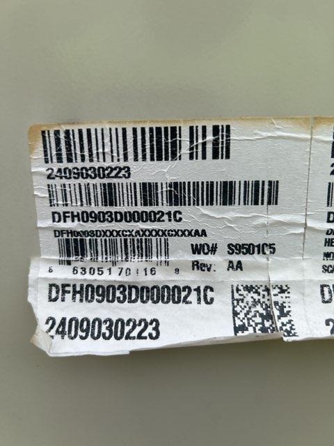 7.5 Ton Two-Stage Convertible Packaged Heat Pump Unit, 11 EER, 208-230/60/3, R410A