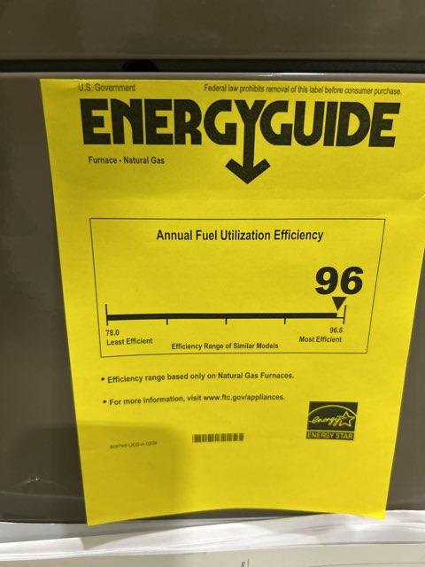 26,000 BTU Single-Stage Multiposition ECM Multi Speed Gas Furnace 95% AFUE 115/60/1 CFM: 925