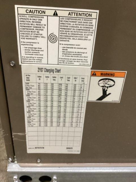 Commercial 6 Ton 2-Stage Convertible Natural Gas/Electric Packaged Unit, 12 EER, 208-230/60/3, R410A