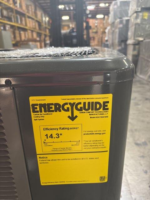 2 Ton Two-Stage Split-System Communicating Air Conditioner 208-230/60/1 R410A 17 SEER2