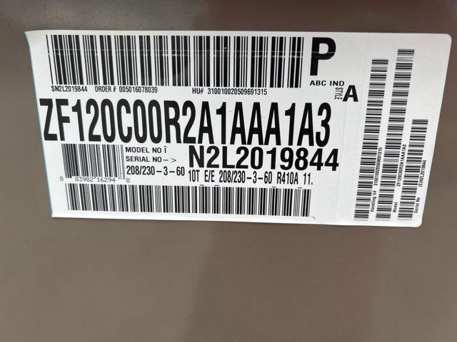 10 Ton Two-Stage Convertible Packaged Air Conditioning Unit, 11.2 EER, 208-230/60/3, R410A