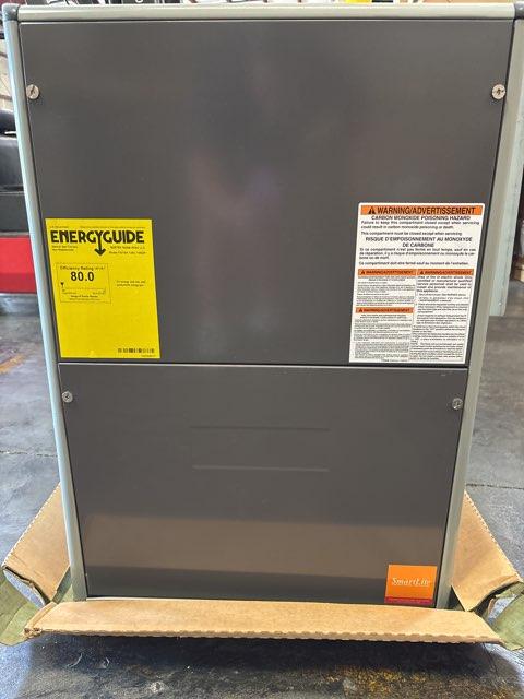 126,000 BTU Low NOx Single-Stage Downflow ECM Multi Speed Gas Furnace 80% AFUE 115/60/1 CFM: 2195