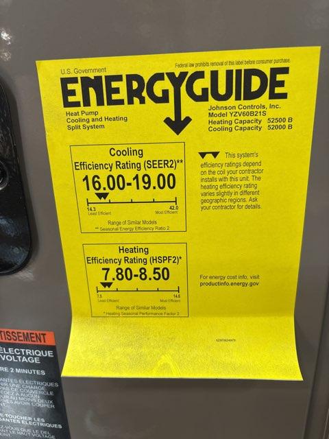 5 Ton Modulating Split-System Communicating Heat Pump 208-230/60/1 R410A 20 SEER
