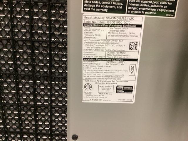 3.5 Ton Single-Stage Split-System Manufactured Housing Air Conditioner 208-230/60/1 R410A 13.4 SEER2