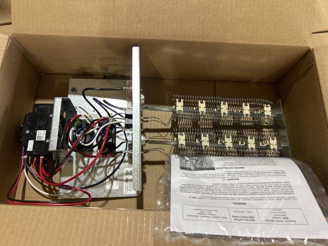 3.5 Ton ECM Multiposition Air Handler R-410A and 10 Kw Electric Heat Kit, 208-240/60/1 40 Amps