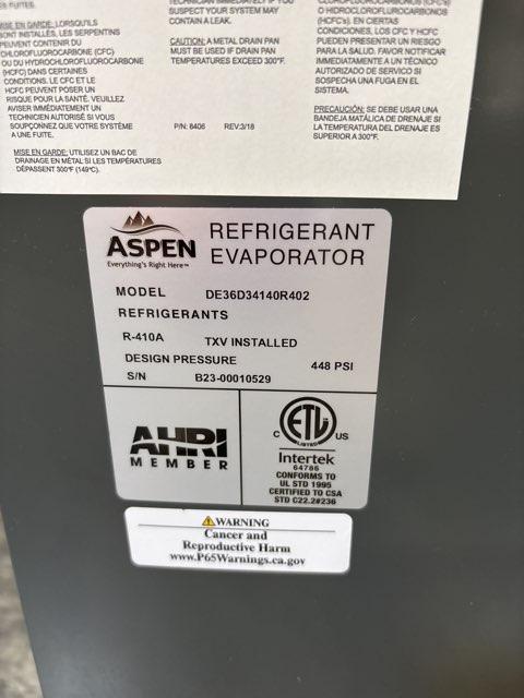 3 Ton AC/HP Upflow/Horizontal Cased A Coil, R410A CFM 1200