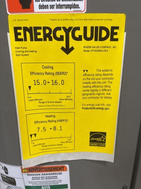 5 Ton Three-Stage Split-System Communicating Heat Pump 208-230/60/1 R410A 16 SEER2